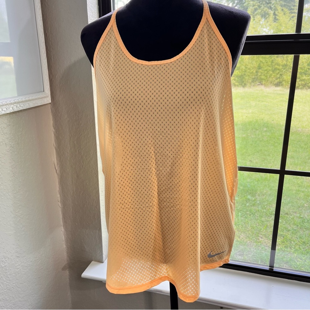 Nike Dri-FIT Orange Tank Top